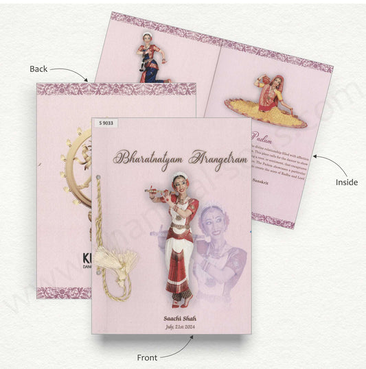 Customized Arangetram Book | S - 9033