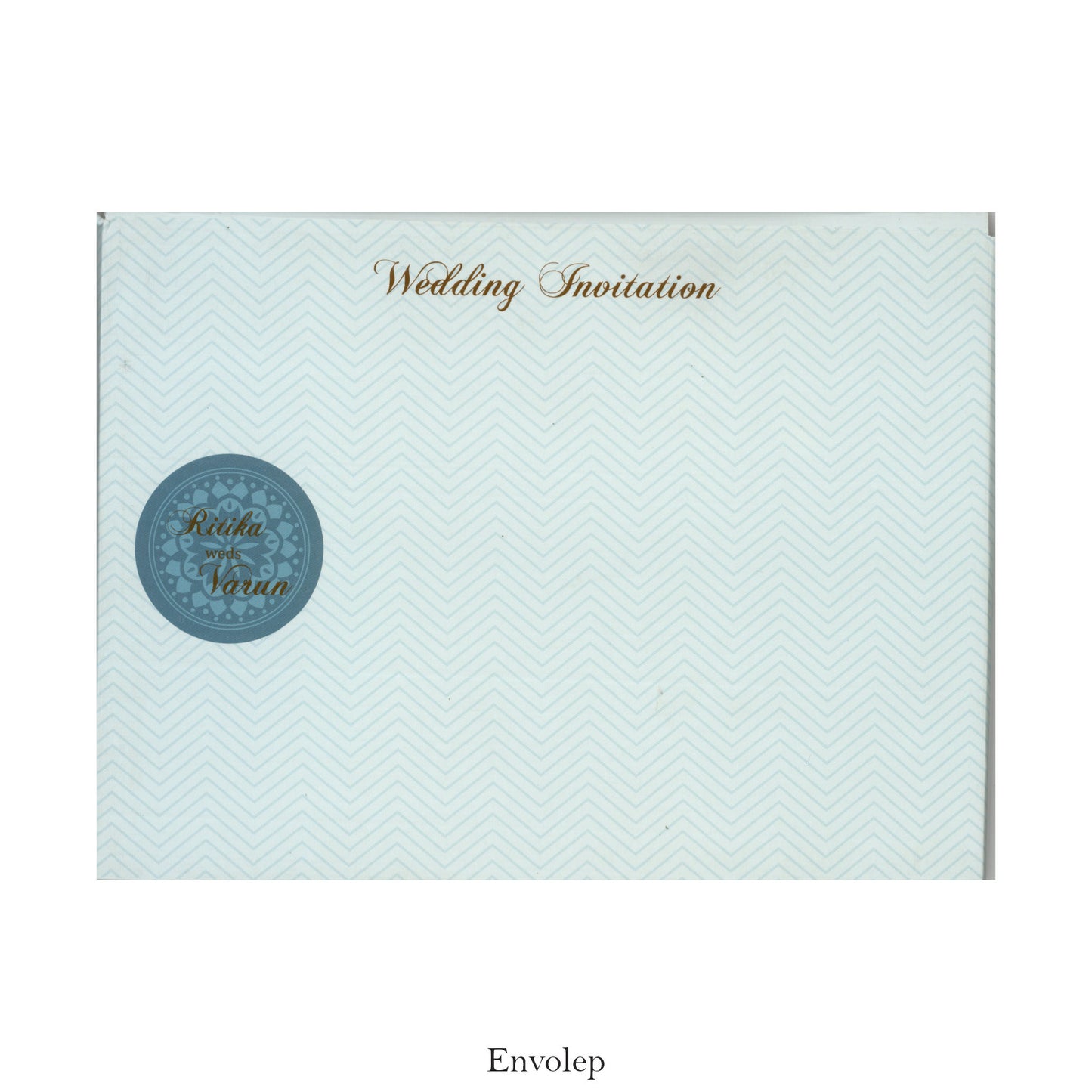 Designer Wedding Invitation Card - Classic Elegance | SS-8119