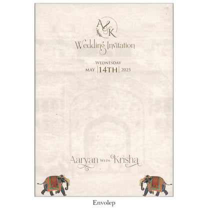 Royal Wedding Invitation Card | SS-2069