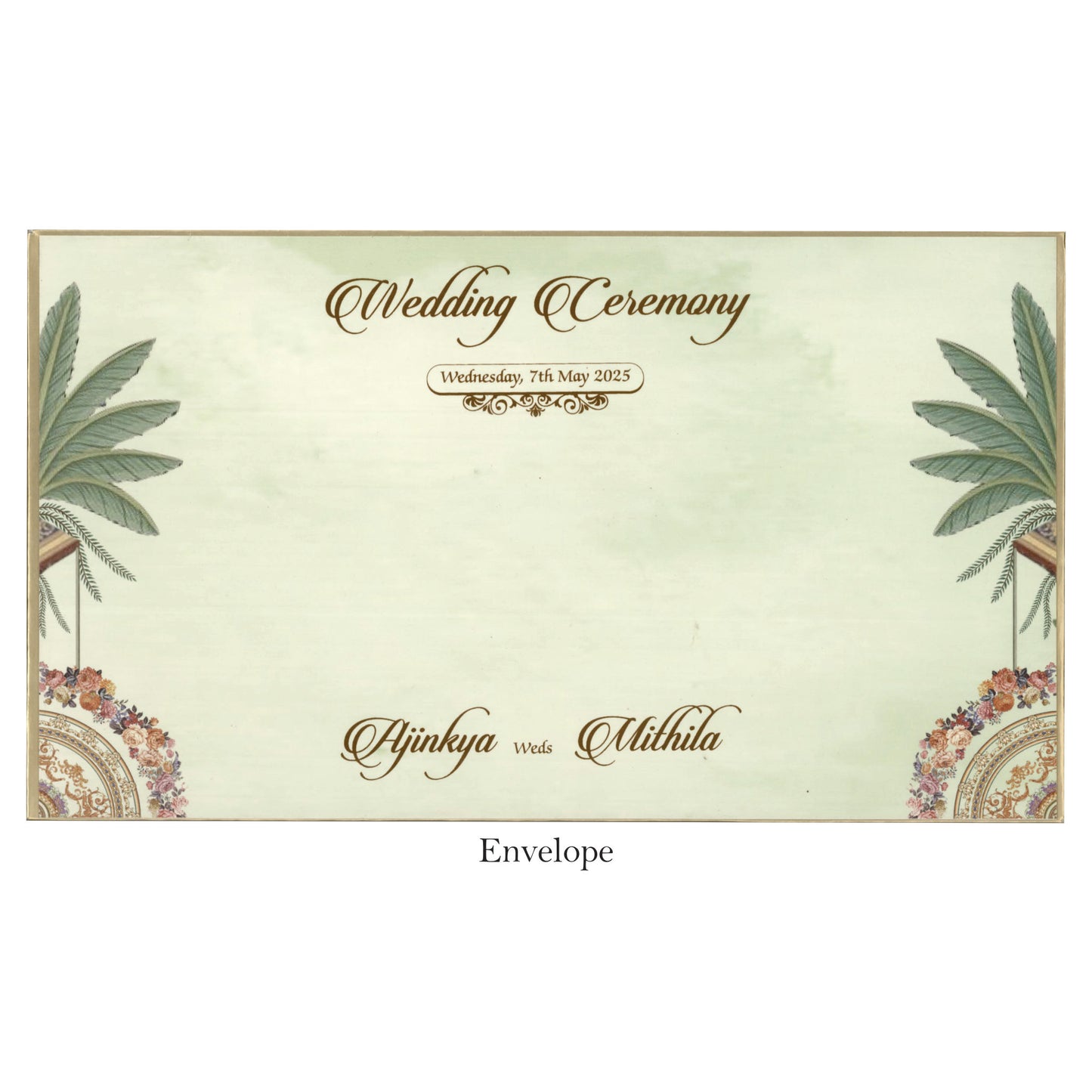 Designer Wedding Card | SS-5009 D