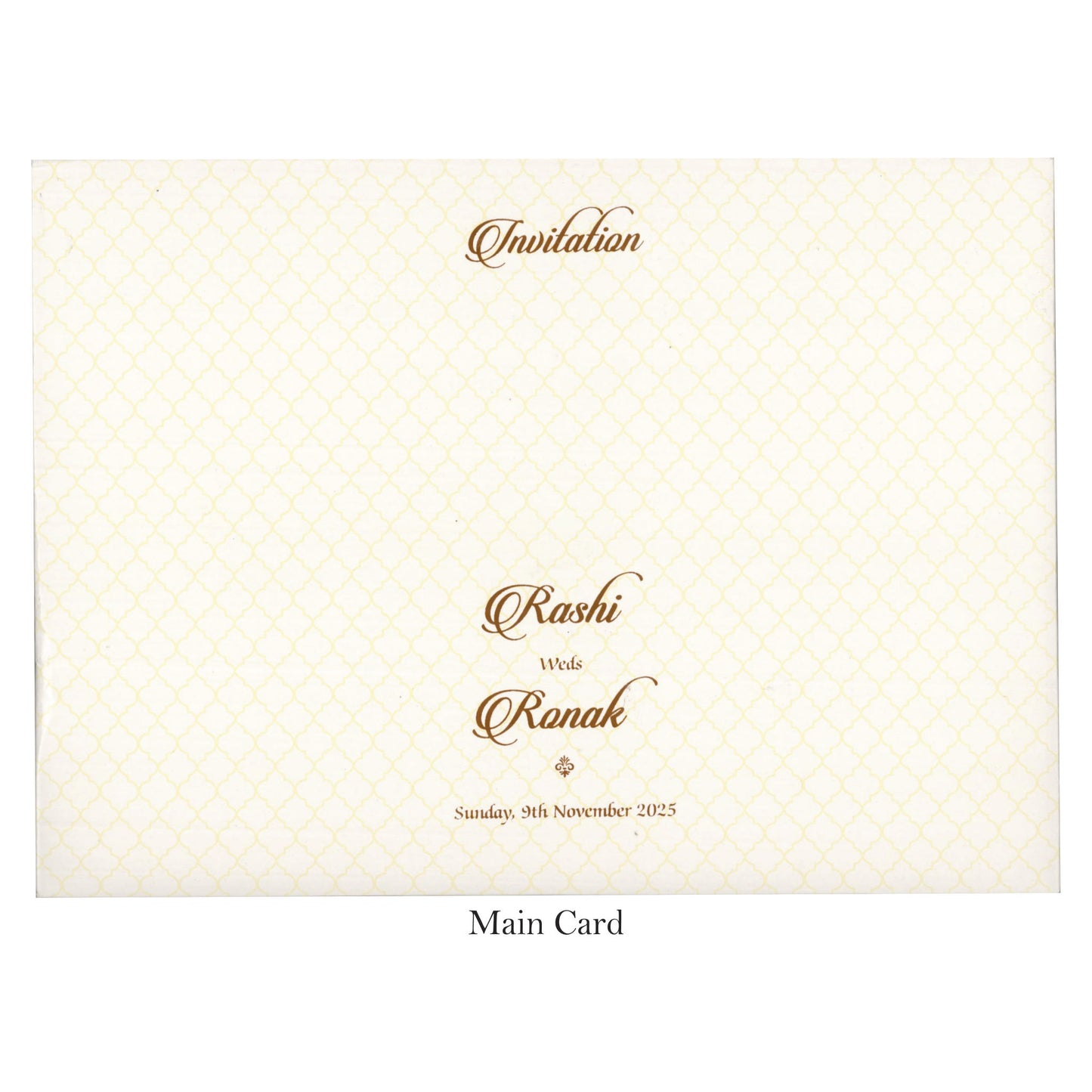 Designer Wedding Card | SS-5008 D