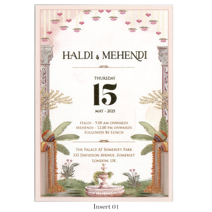 Designer Wedding Invitation Card | SS-2484