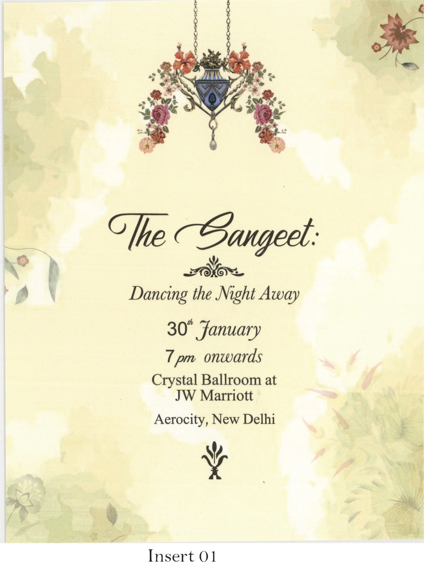 Classic Designer Wedding Invitation Card |SS-8117