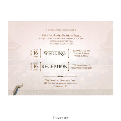 Theme Based Designer  Wedding Card | SS-2481