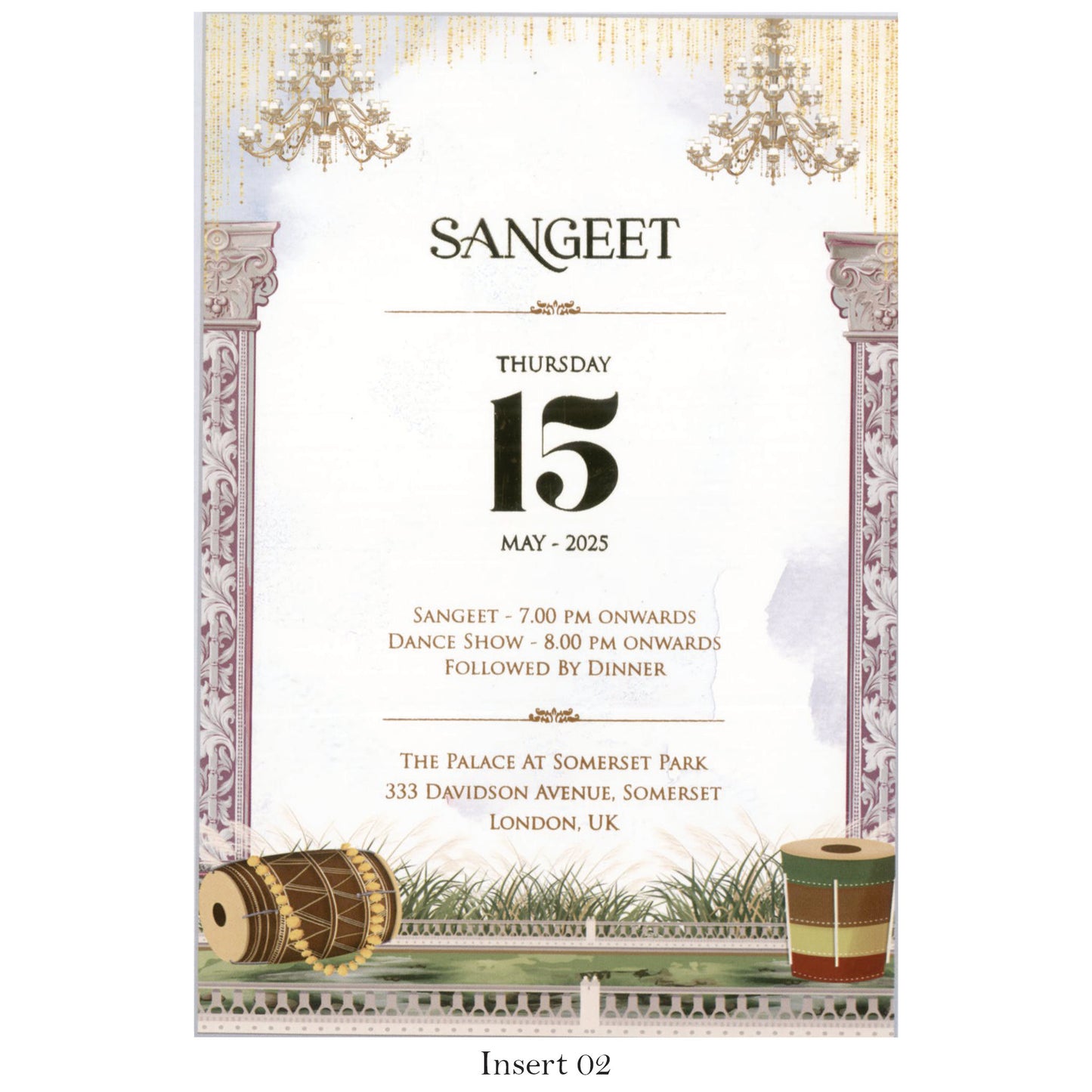 Designer Wedding Invitation Card | SS-2484