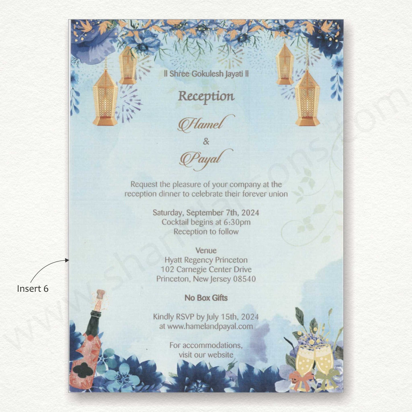 Regal Elegance: Vintage Royal Door Theme Card | SS - 8014