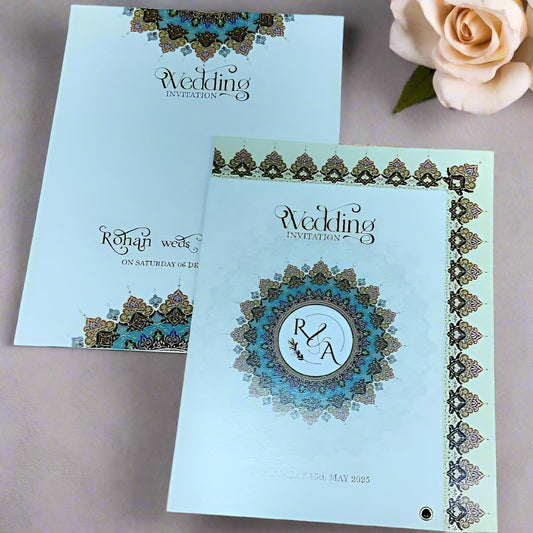 Classy Elegant Wedding Invitation Card | SS-2338