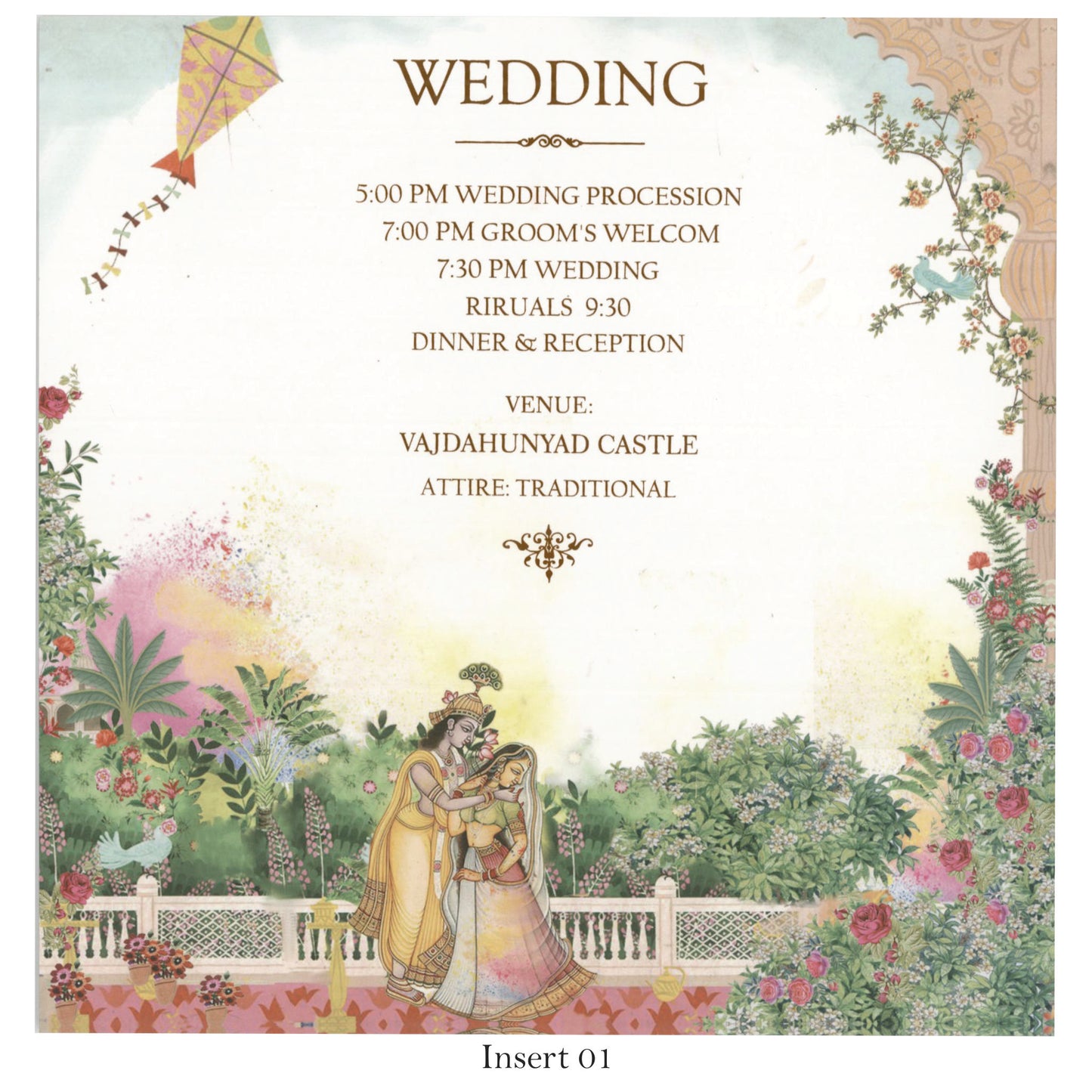 Designer Wedding Card | SS-5003 D