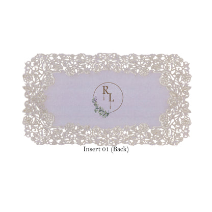 Elegant Laser-Cut Designer Card | SS - 8030