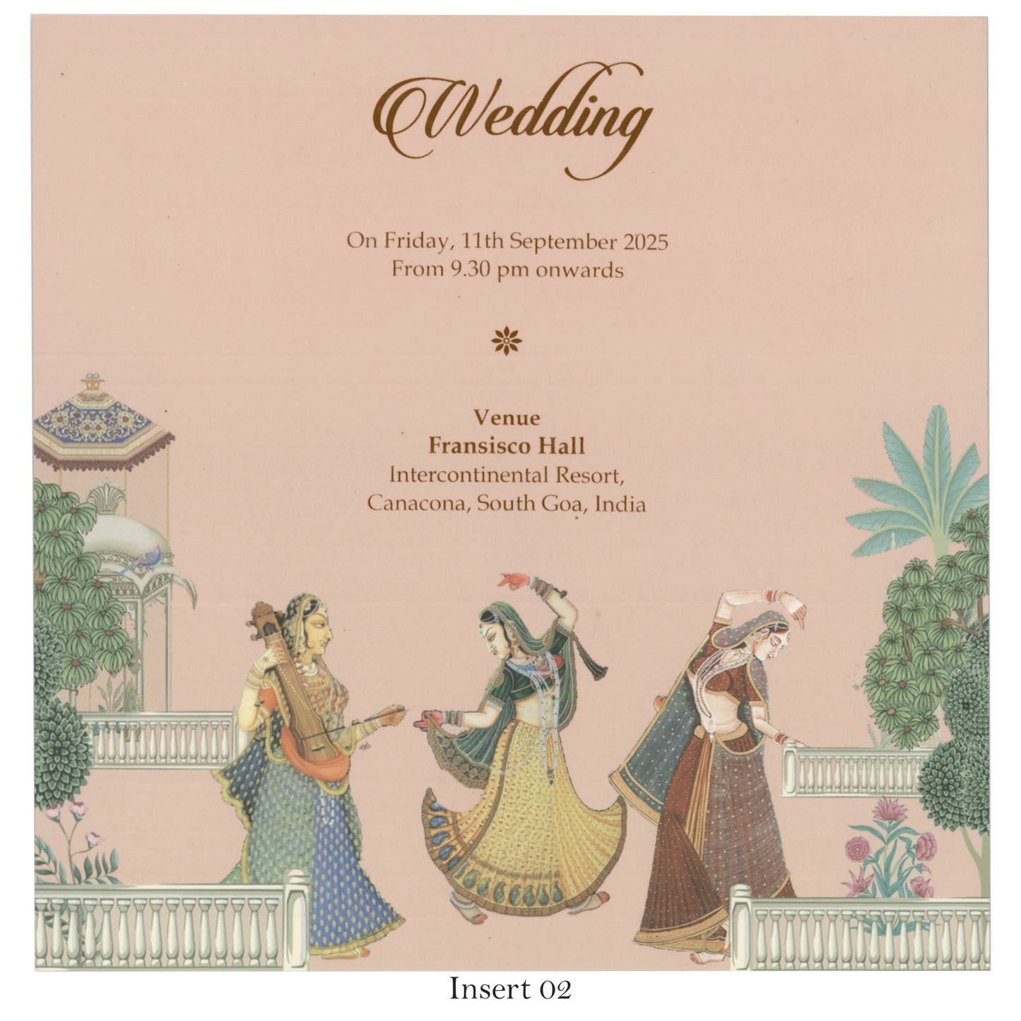 Designer Wedding Card | SS-5001 D