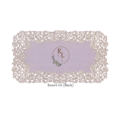 Elegant Laser-Cut Designer Card | SS - 8030