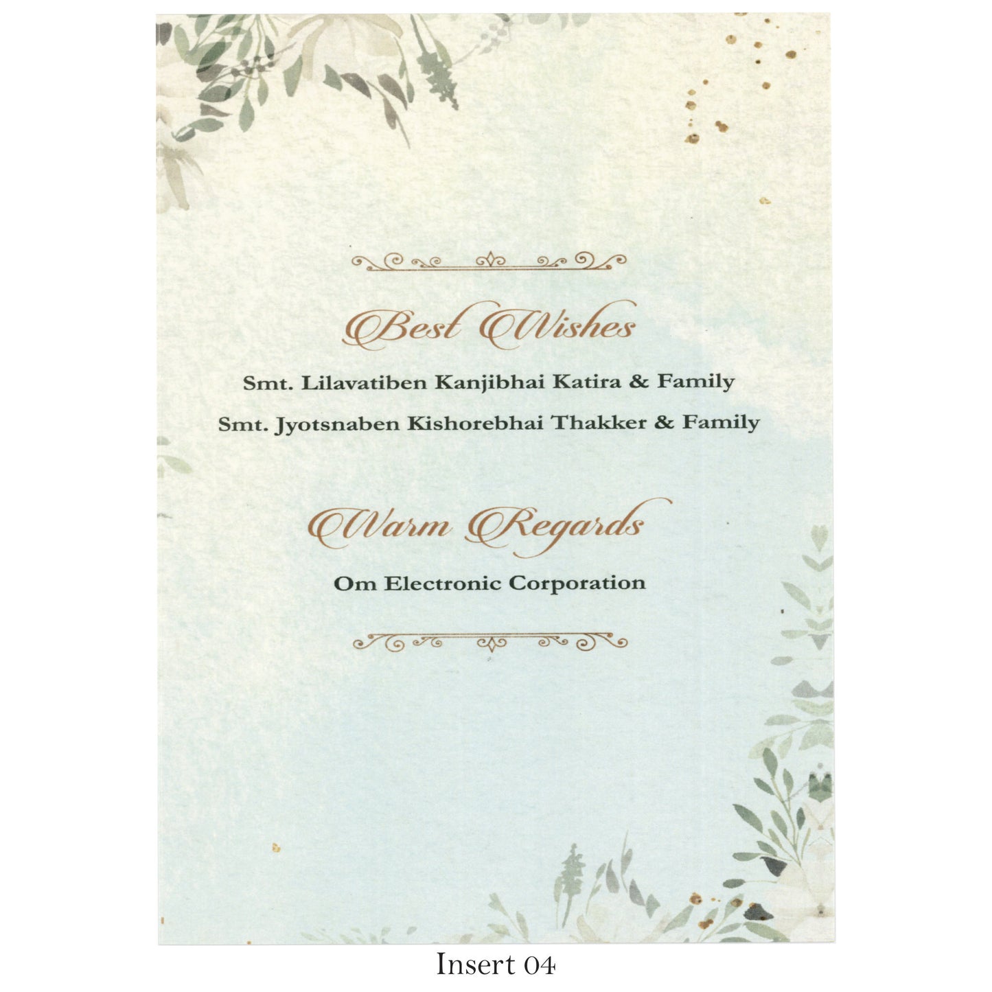 Artistry Unveiled : Tracing Classy Wax Seal Card | SS-8009