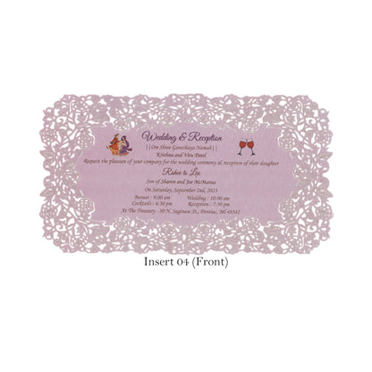 Elegant Laser-Cut Designer Card | SS - 8030