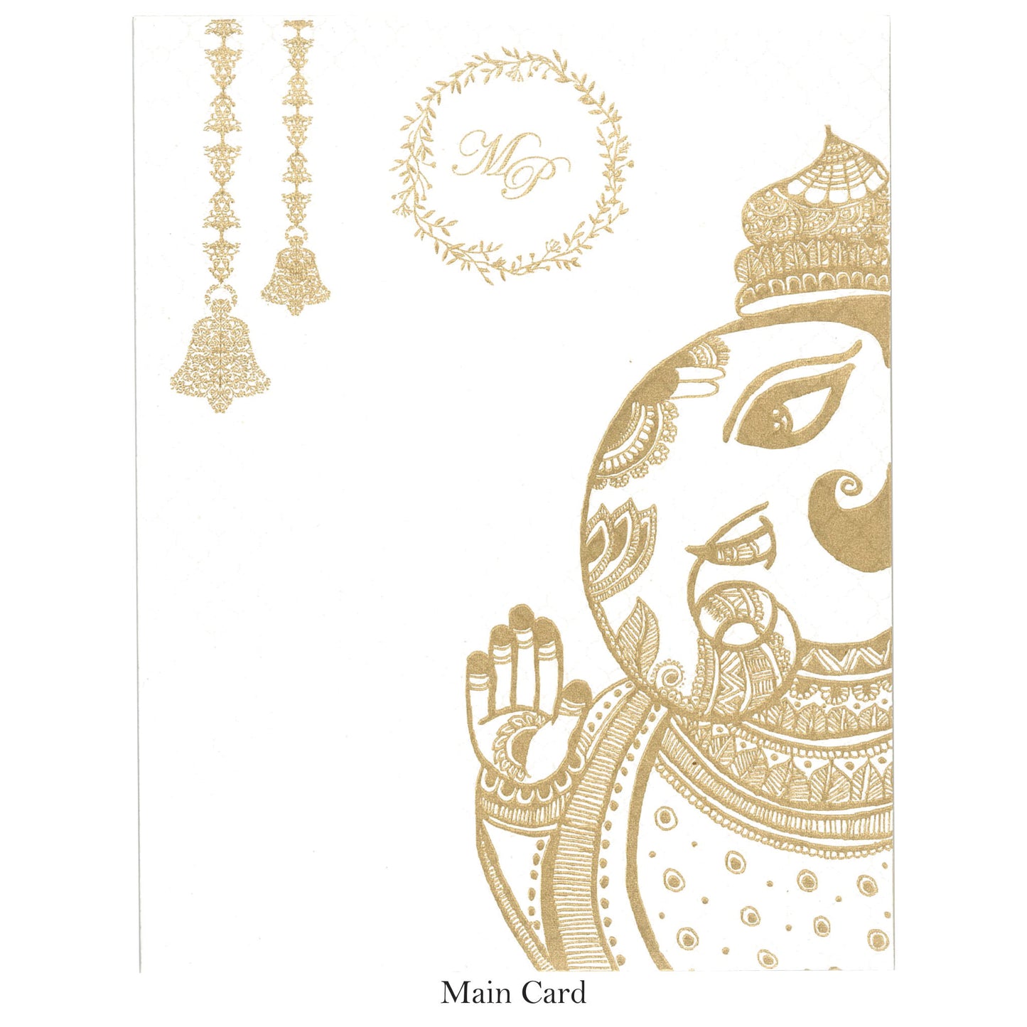 Traditional Wedding Card | SS - 9010