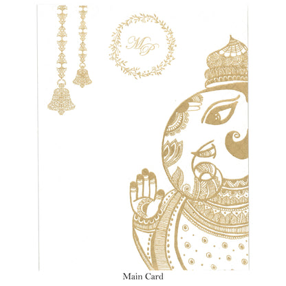 Traditional Wedding Card | SS - 9010