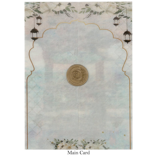Artistry Unveiled : Tracing Classy Wax Seal Card | SS-8009