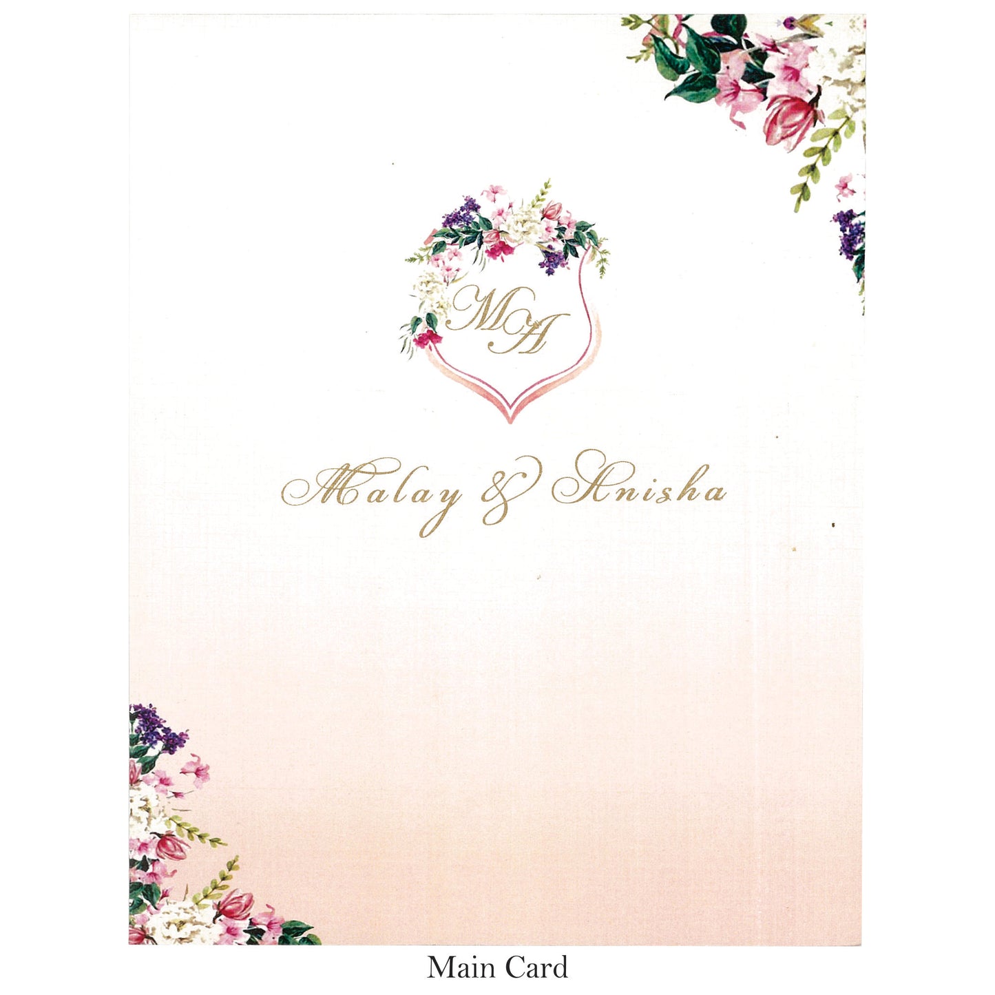 Fairy Tale Blooms: Enchanting Floral Card | SS - 8015