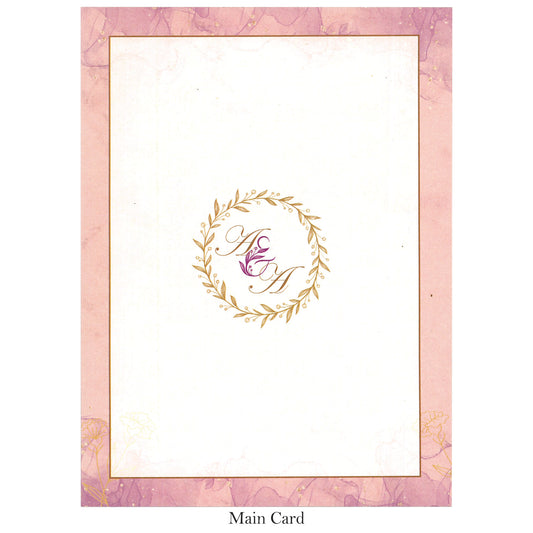 Timeless Elegance: Classy Pastel Card | SS - 8018