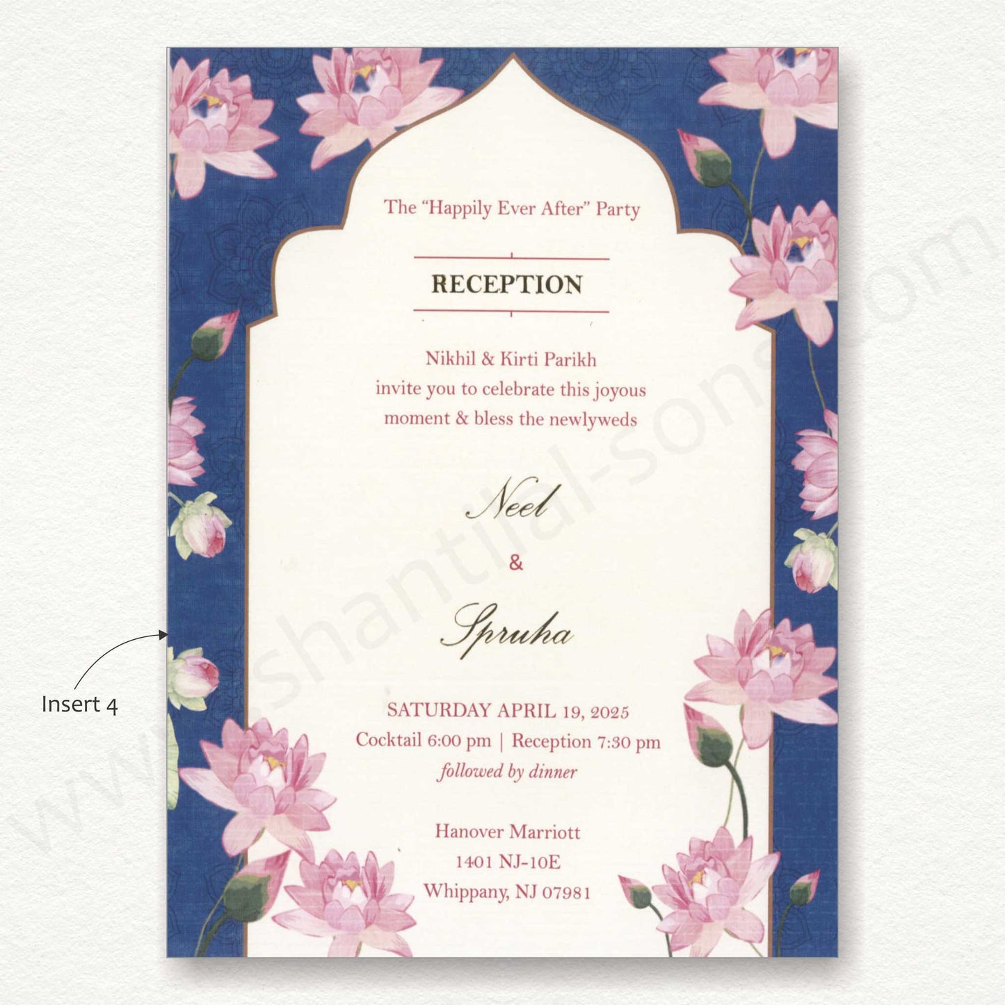 Designer Wedding Card | SS - 8130