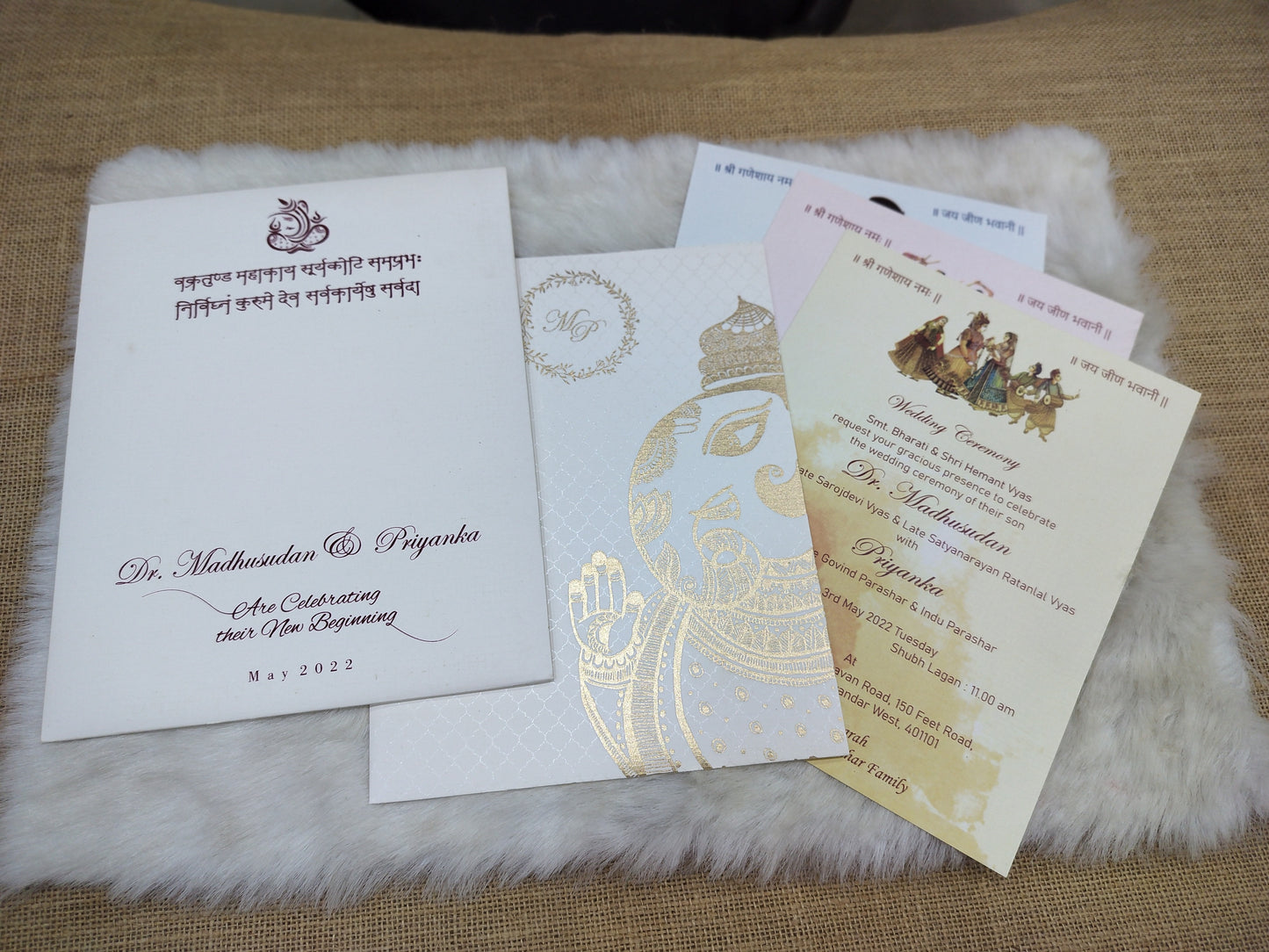 Traditional Wedding Card | SS - 9010