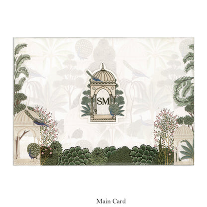 Royal Palace Designer Wedding Card | SS-2480