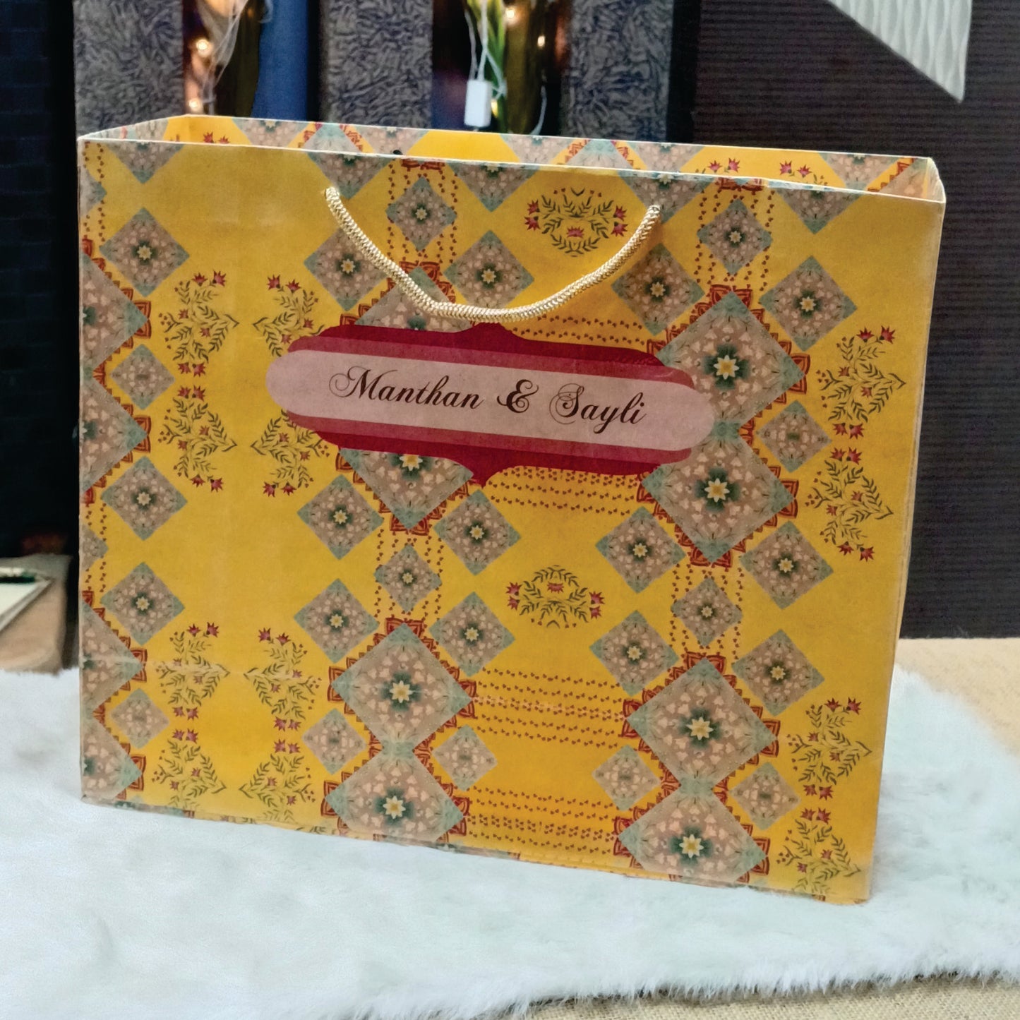 Traditional Print Paper Bag | SSP - 004