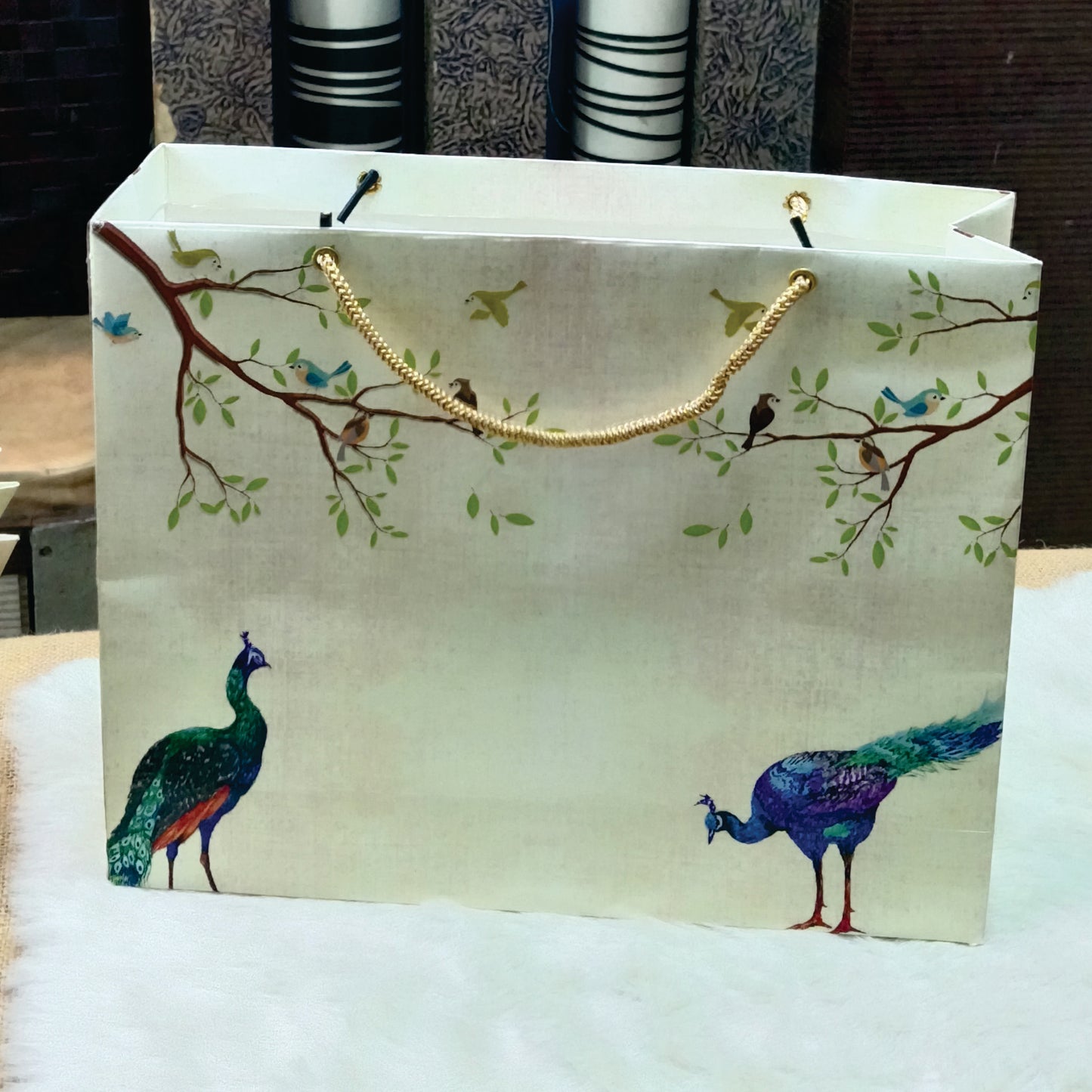 Peacock Theme Paper Bag | SSP - 009