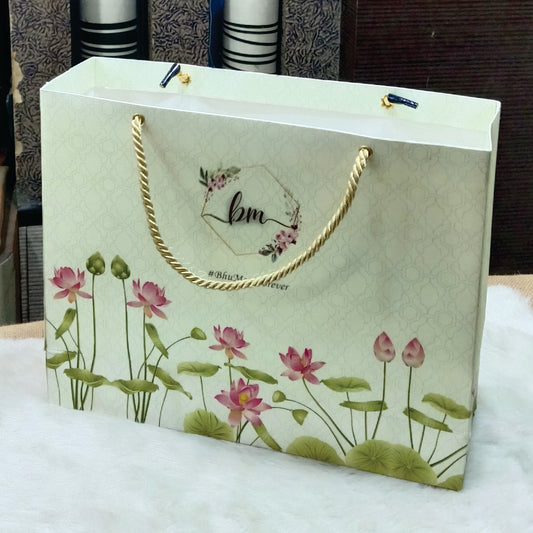Floral Theme Wedding Paper Bag | SSP - 018