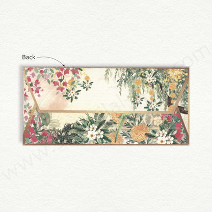 Designer Floral Cash Envelope | G-56