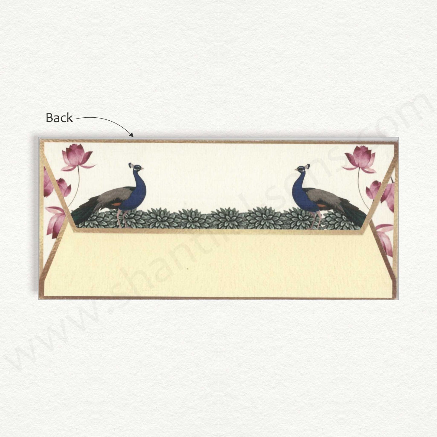 Elegant Floral Cash Envelope | G-65