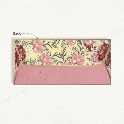 Elegant Floral Cash Envelope | G-59