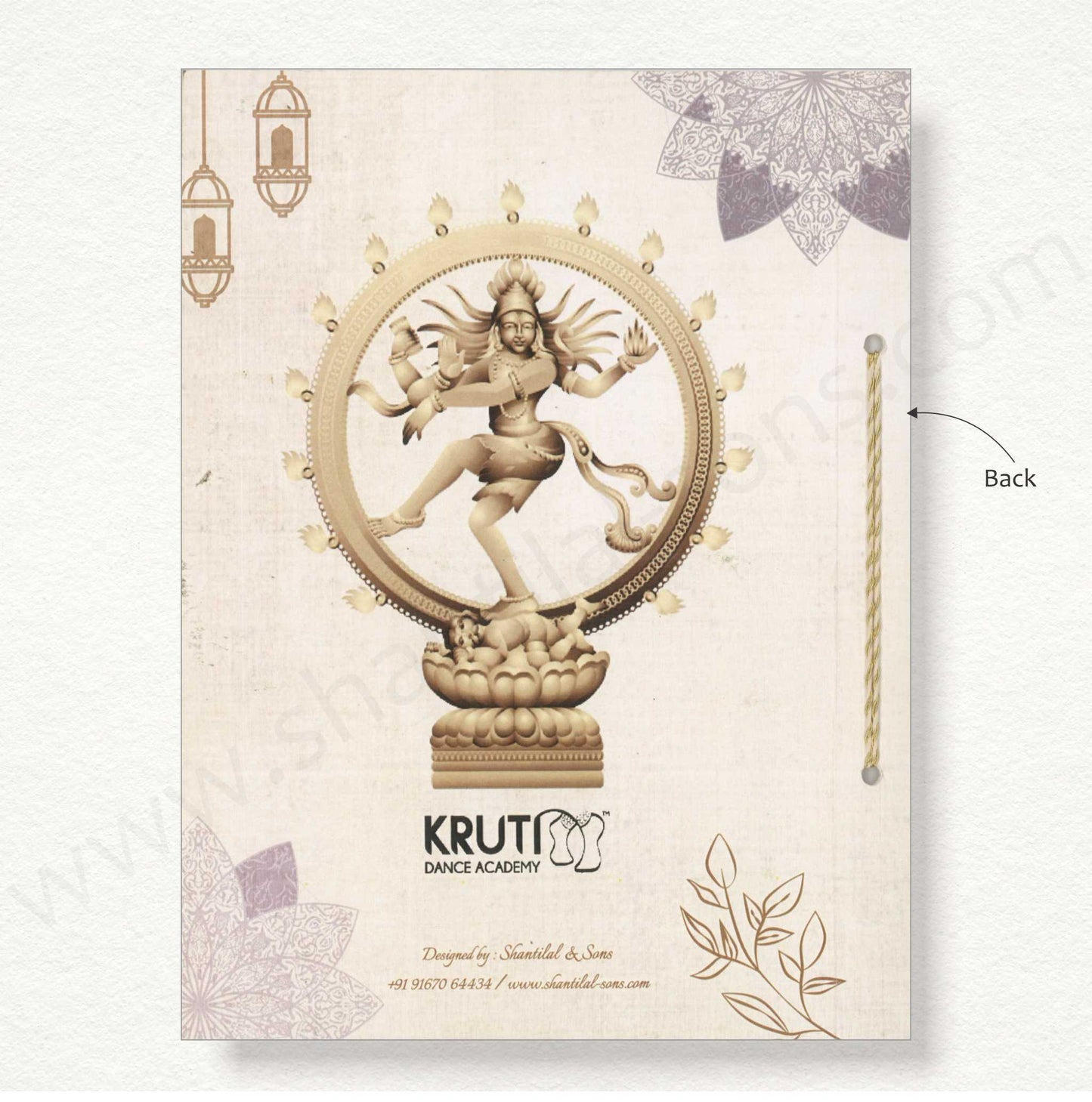 Classy Arangetram Book | S - 9031)