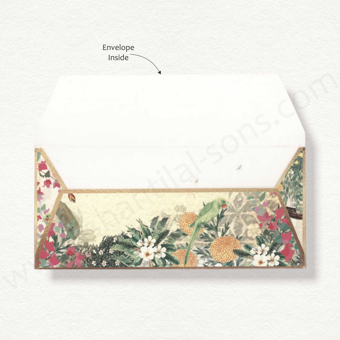 Designer Floral Cash Envelope | G-56