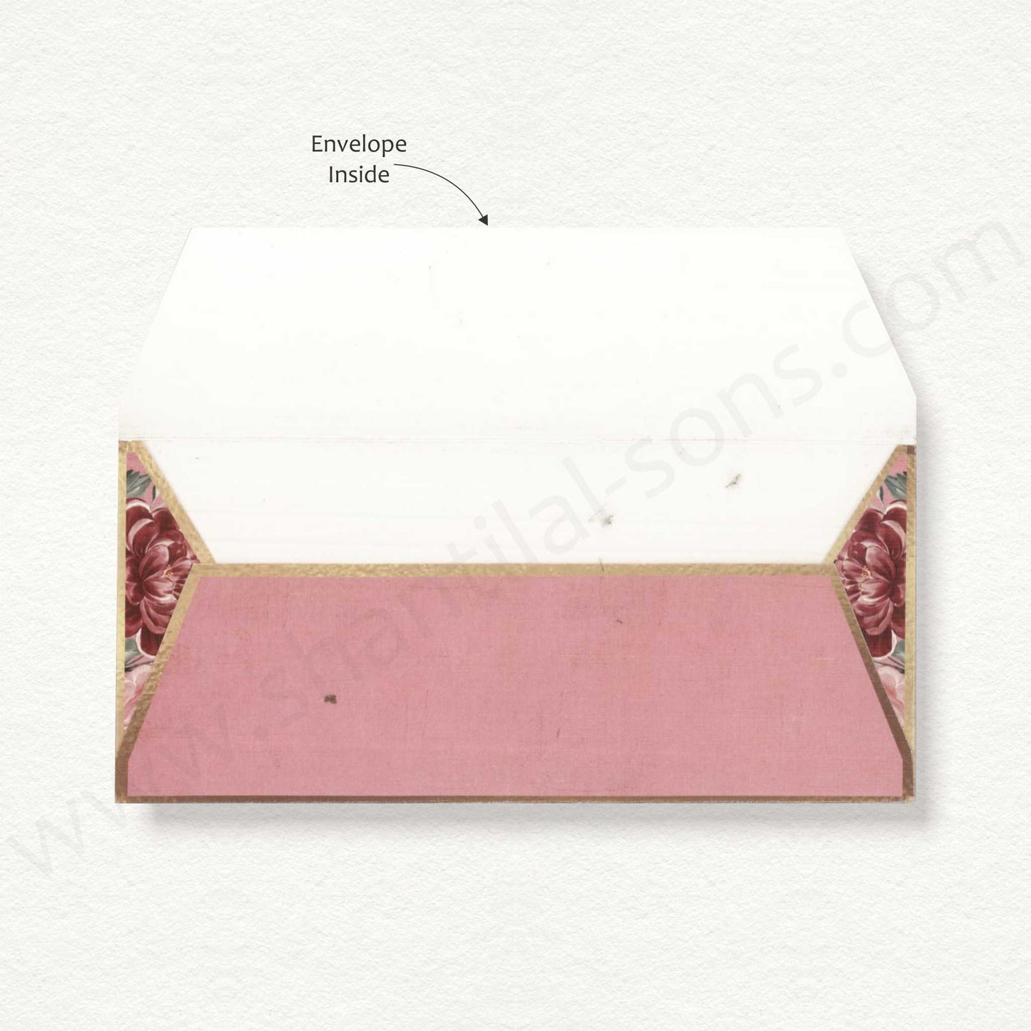 Elegant Floral Cash Envelope | G-59