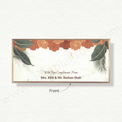 Traditional Floral Cash Envelope | G-57