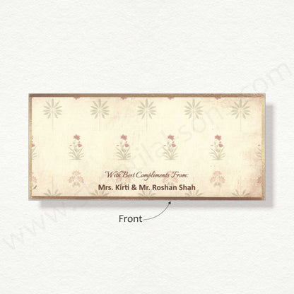 Designer Floral Cash Envelope | G-64