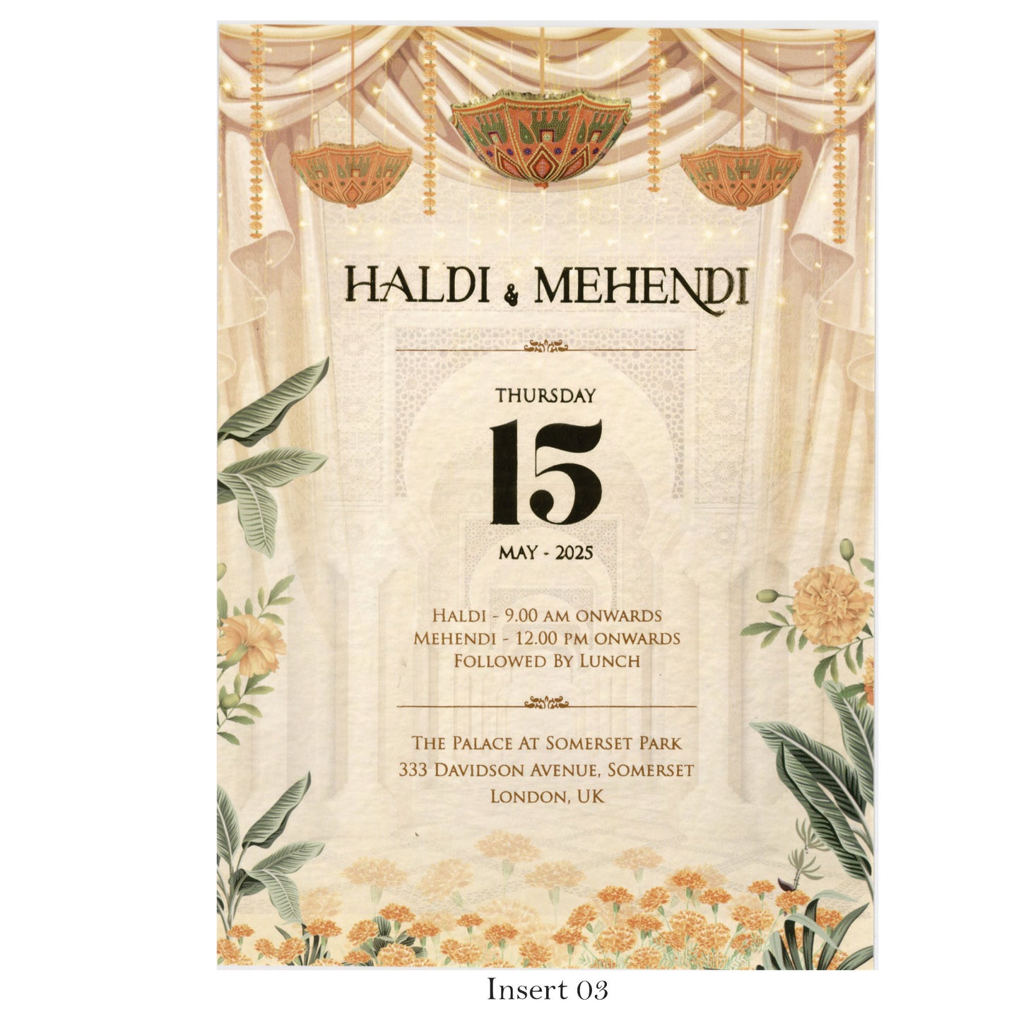 Designer Wedding Invitation Card | SS-2487